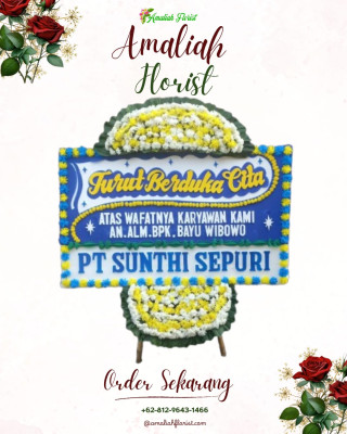 Papan Bunga Duka di Buti