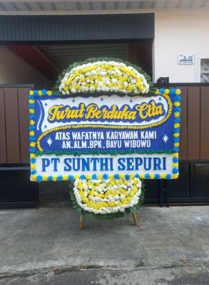 Papan Bunga Duka di Buti