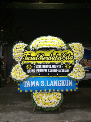 Papan Bunga Duka di Buti